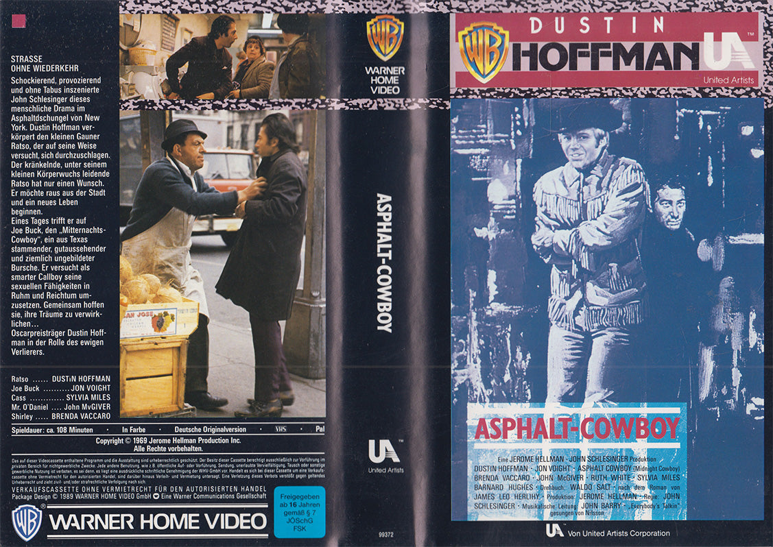 Asphalt-Cowboy (VHS - 1989 - DE)