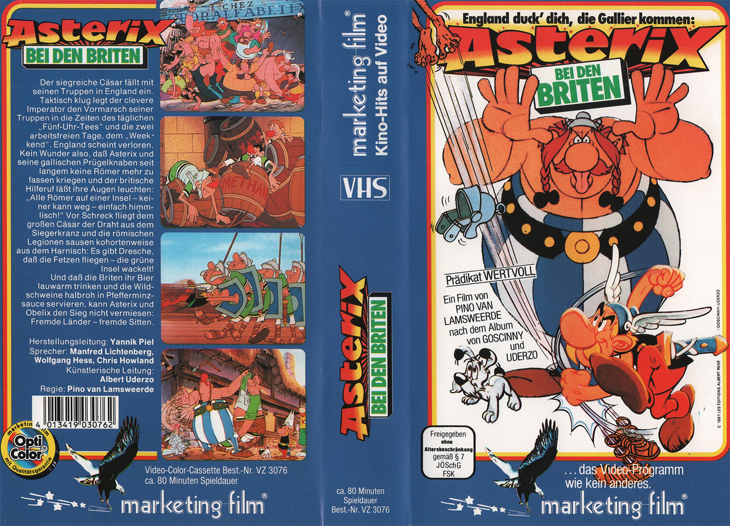 Asterix in Britain (VHS - DE)