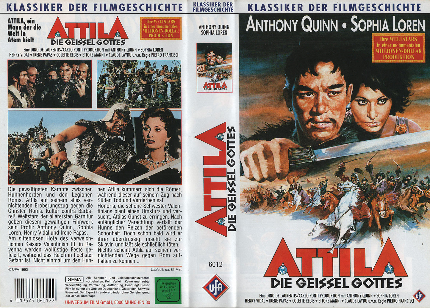 Attila, die Geißel Gottes (VHS - 1993 - DE)