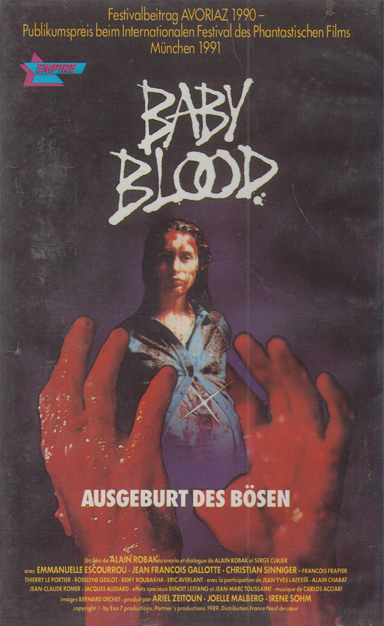 Baby Blood - Ausgeburt des Bösen (VHS - 1991 - DE)