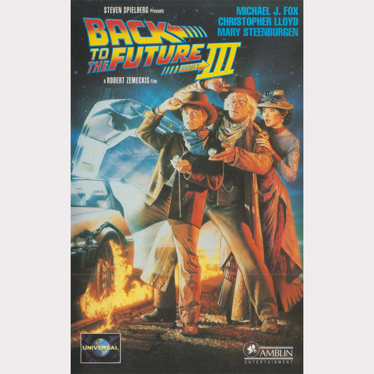 Back to the Future Part III (VHS - 1995 - NL)