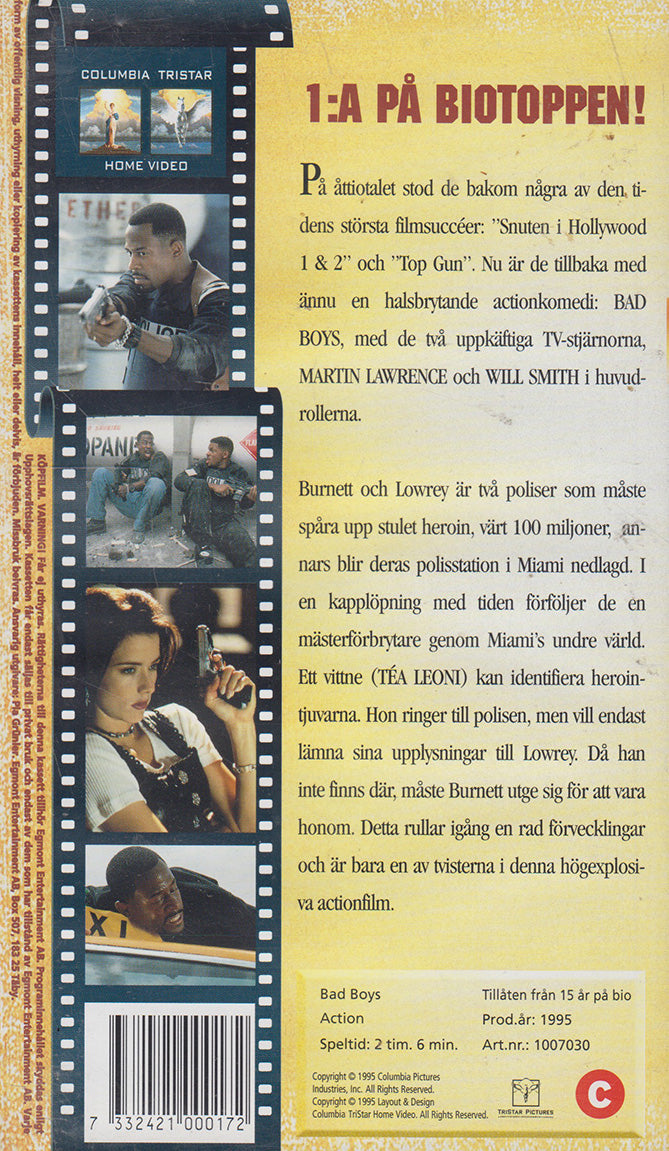 Bad Boys - Whatcha Gonna Do? (VHS - 1995 - SE)