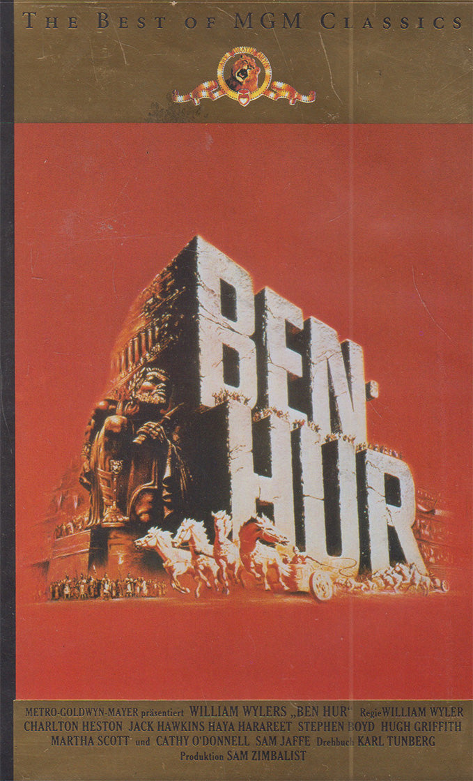 Ben-Hur (VHS - 1992 - DE)