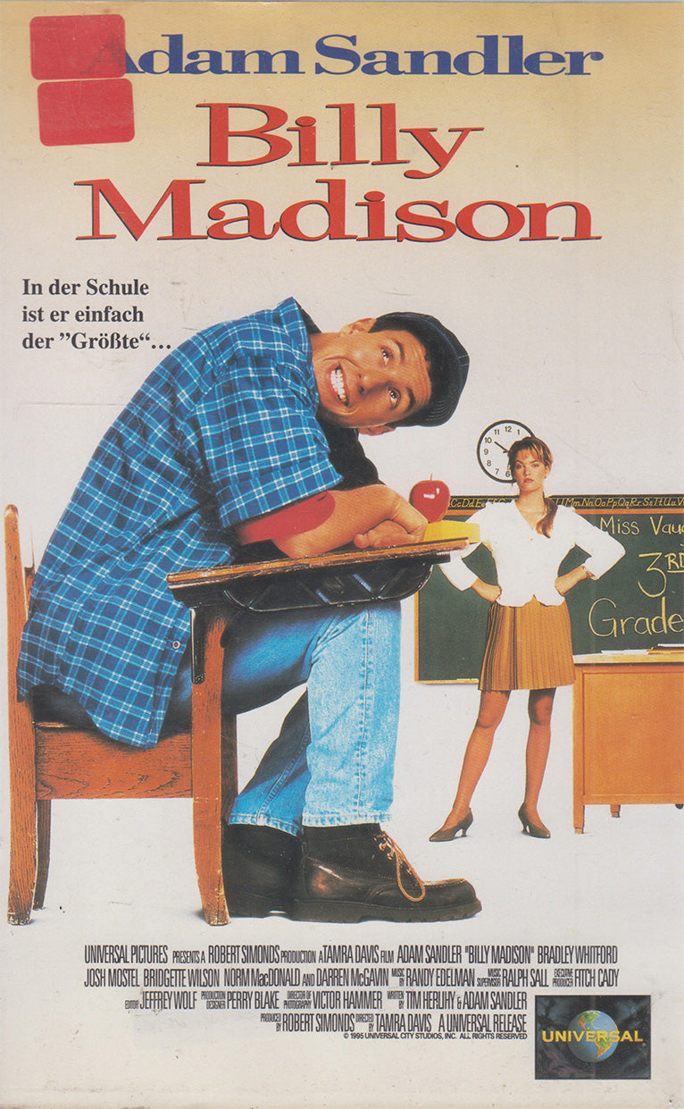 Billy Madison (VHS - 1996 - DE)