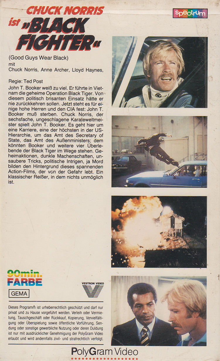 Black Fighter (VHS - DE)