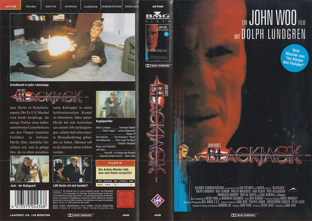 Blackjack (VHS - 1998 - DE)