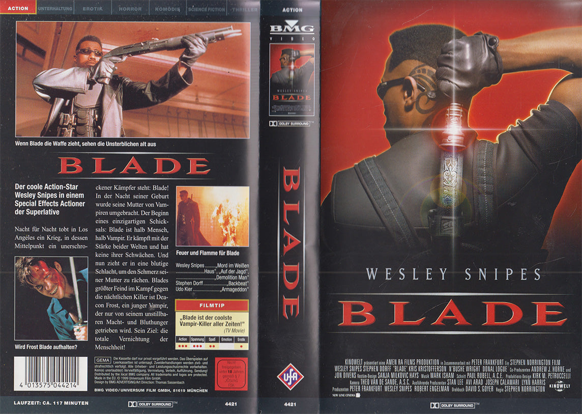 Blade (VHS - 1999 - DE)