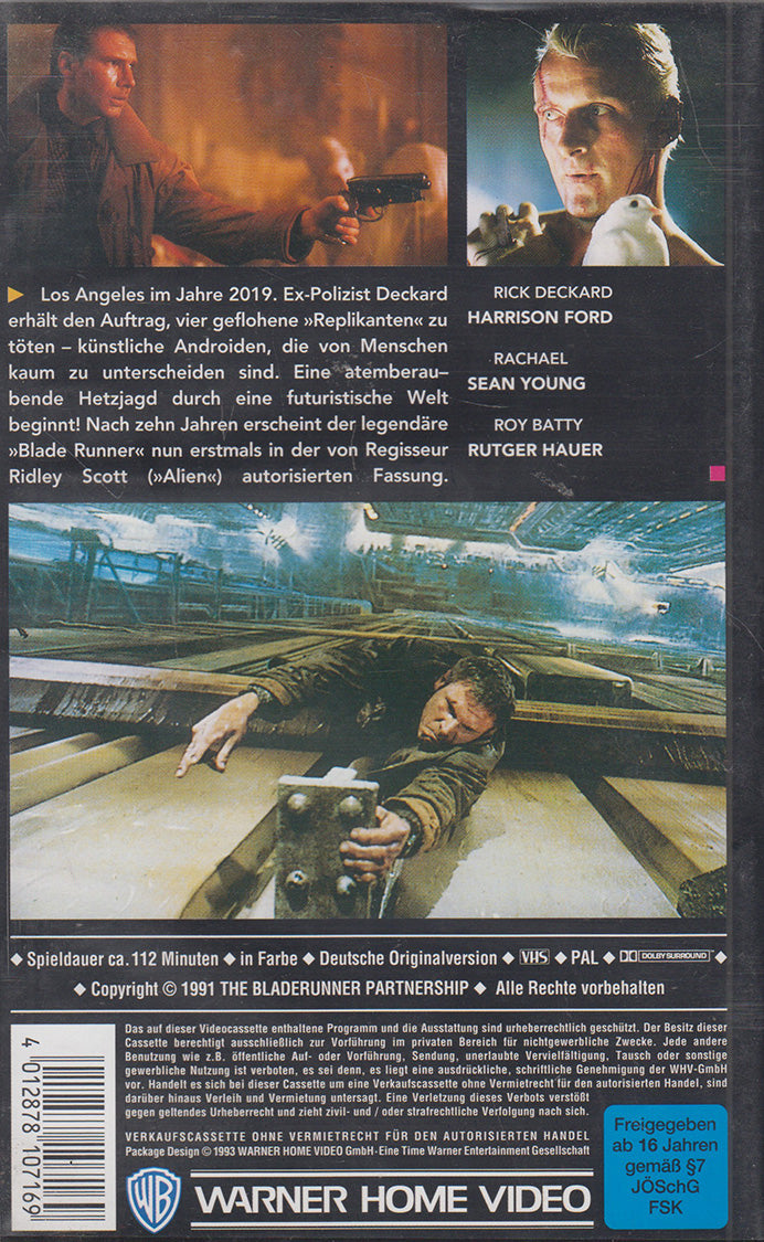 Blade Runner (VHS - 1993 - DE)