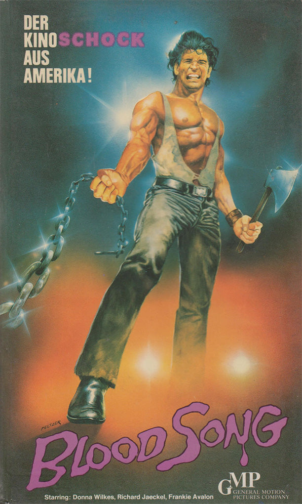 Blood Song GMP VHS Cover front
