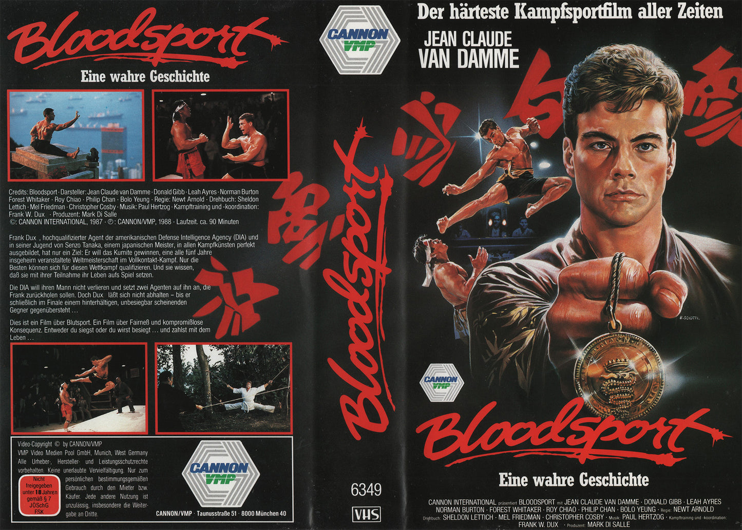 Bloodsport (VHS - 1988 - DE)