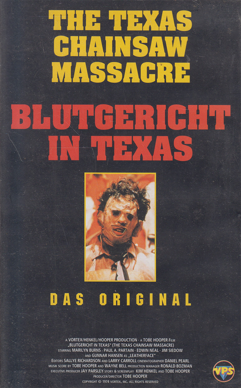 The Texas Chainsaw Massacre (VHS - 1998 - DE)