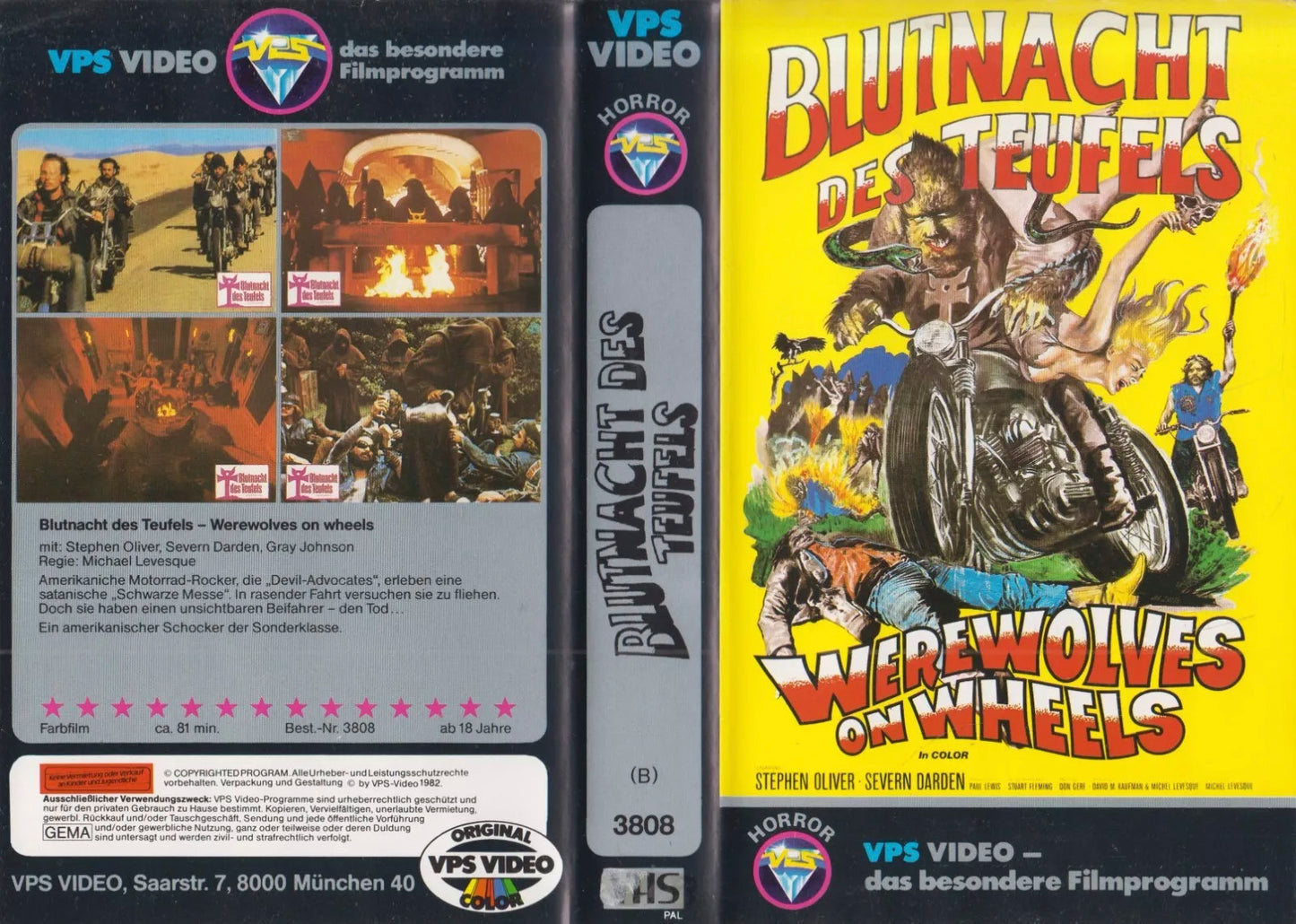 Blutnacht des Teufels (VHS - 1982 - DE)