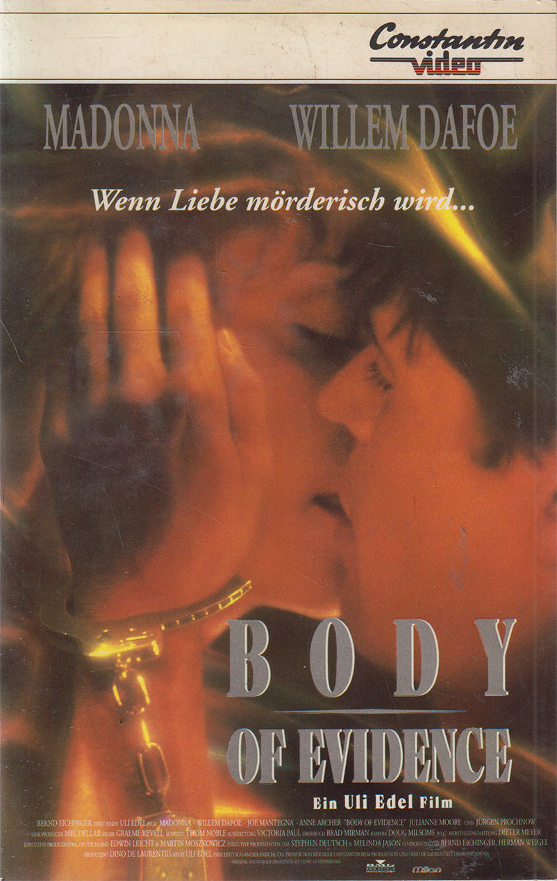 Body Of Evidence (VHS - 1993 - DE)