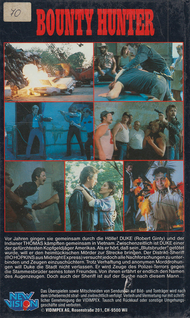 Bounty Hunter - Kopfgeldjäger (VHS - DE)