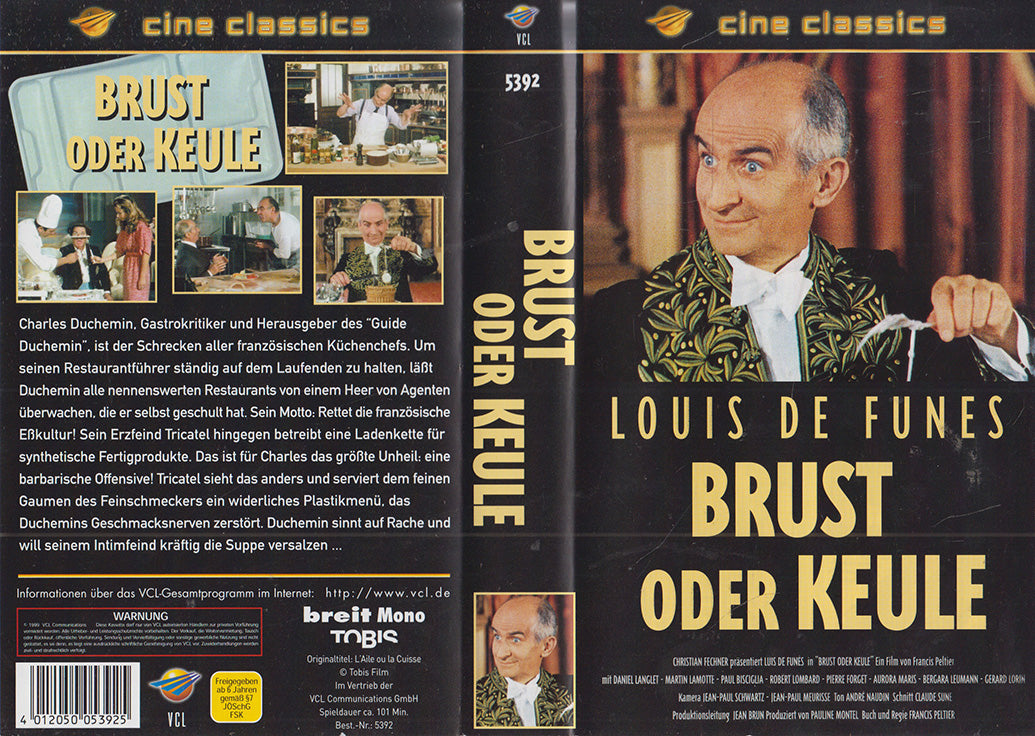 Brust oder Keule VCL 1999 VHS Einleger