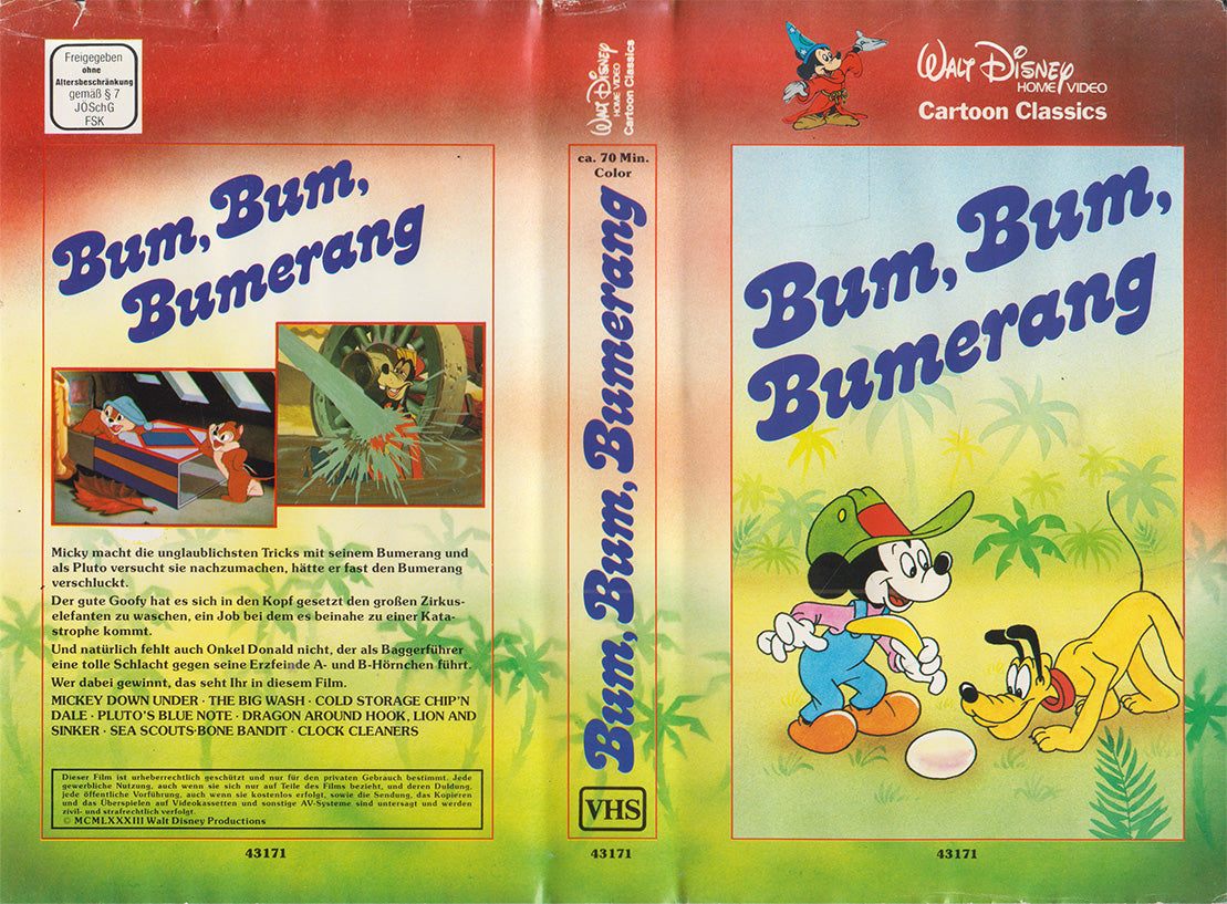 Boom, Boom, Boomerang (VHS - 1983 - DE)