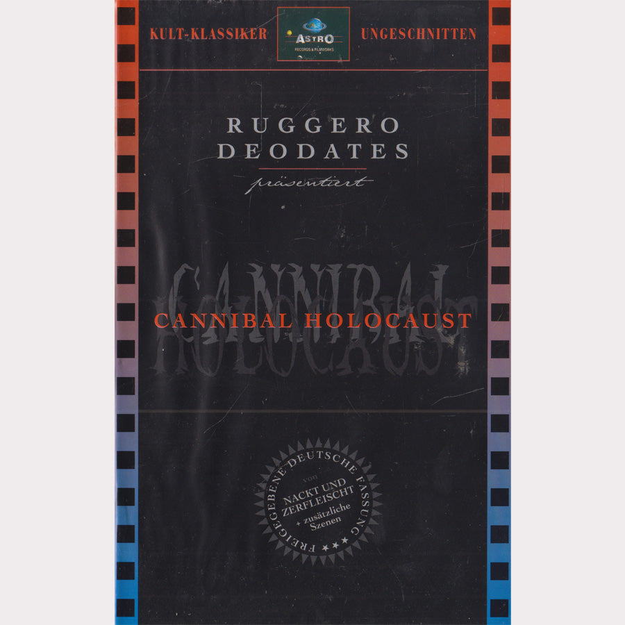 Cannibal Holocaust Astro 1997 VHS Kassette Cover