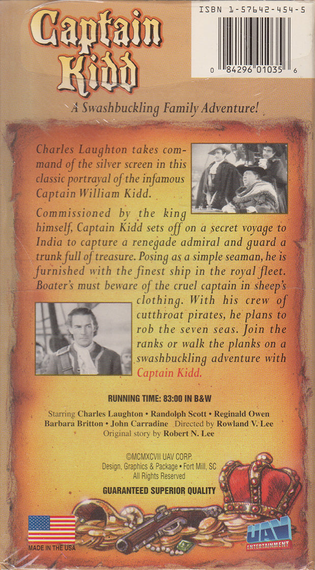 Captain Kidd (VHS - US)