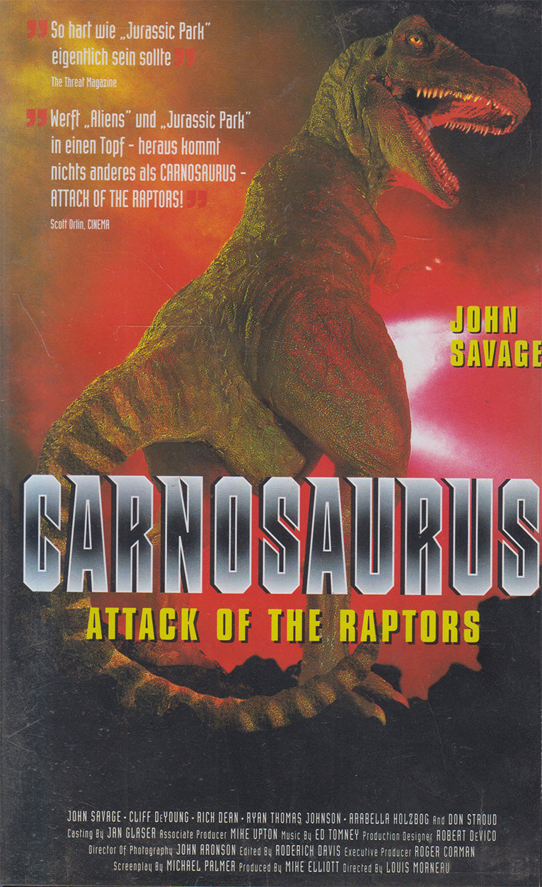 Carnosaurus - Attack of the Raptors (VHS - 1995 - DE)