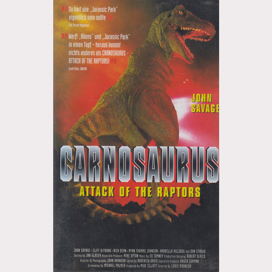 Carnosaurus - Attack of the Raptors (VHS - 1995 - DE)