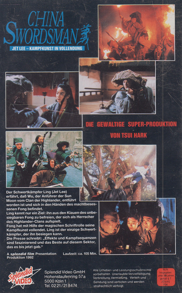 China Swordsman (VHS - DE)