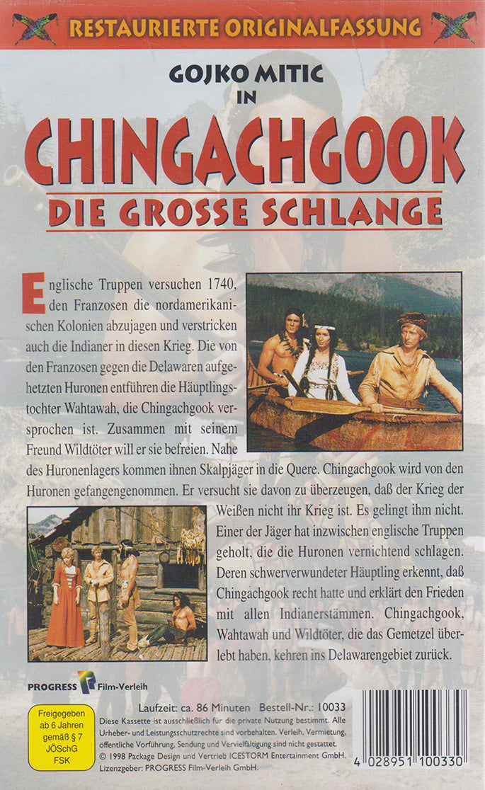 Chingachgook - The Great Snake (VHS - 1998 - DE)