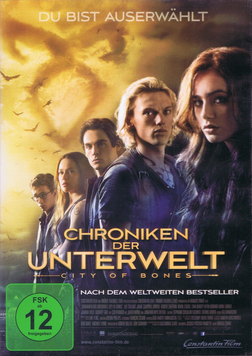The Mortal Instruments - City of Bones (DVD - 2014 - DE)