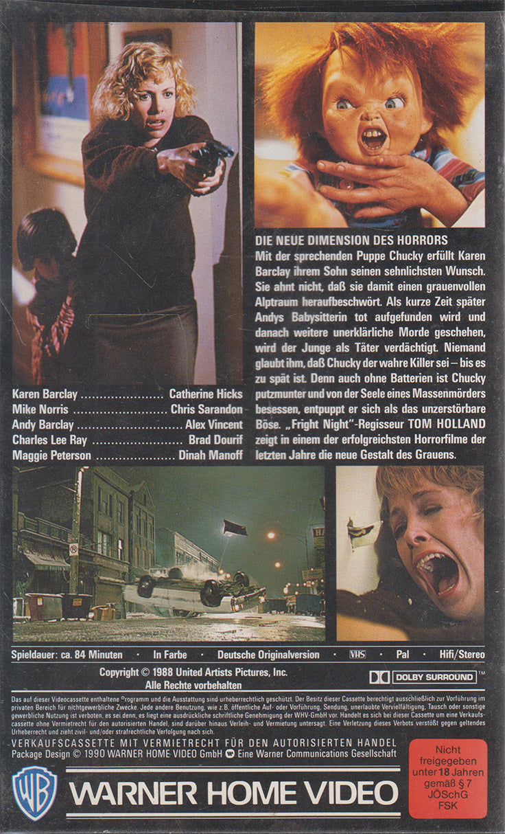 Chucky - The Killer Doll (VHS - 1990 - DE)