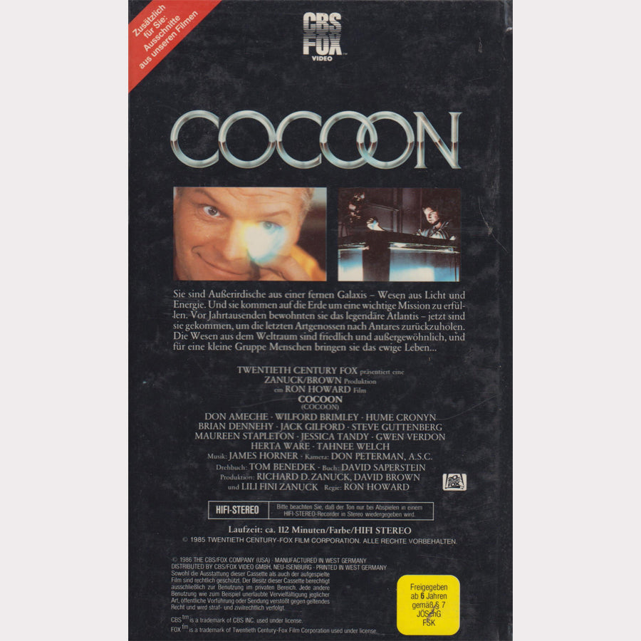 Cocoon (VHS - 1986 - DE)