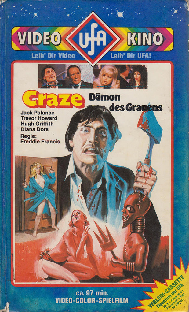 Craze Dämon des Grauens UFA Video 1982 VHS Cover front