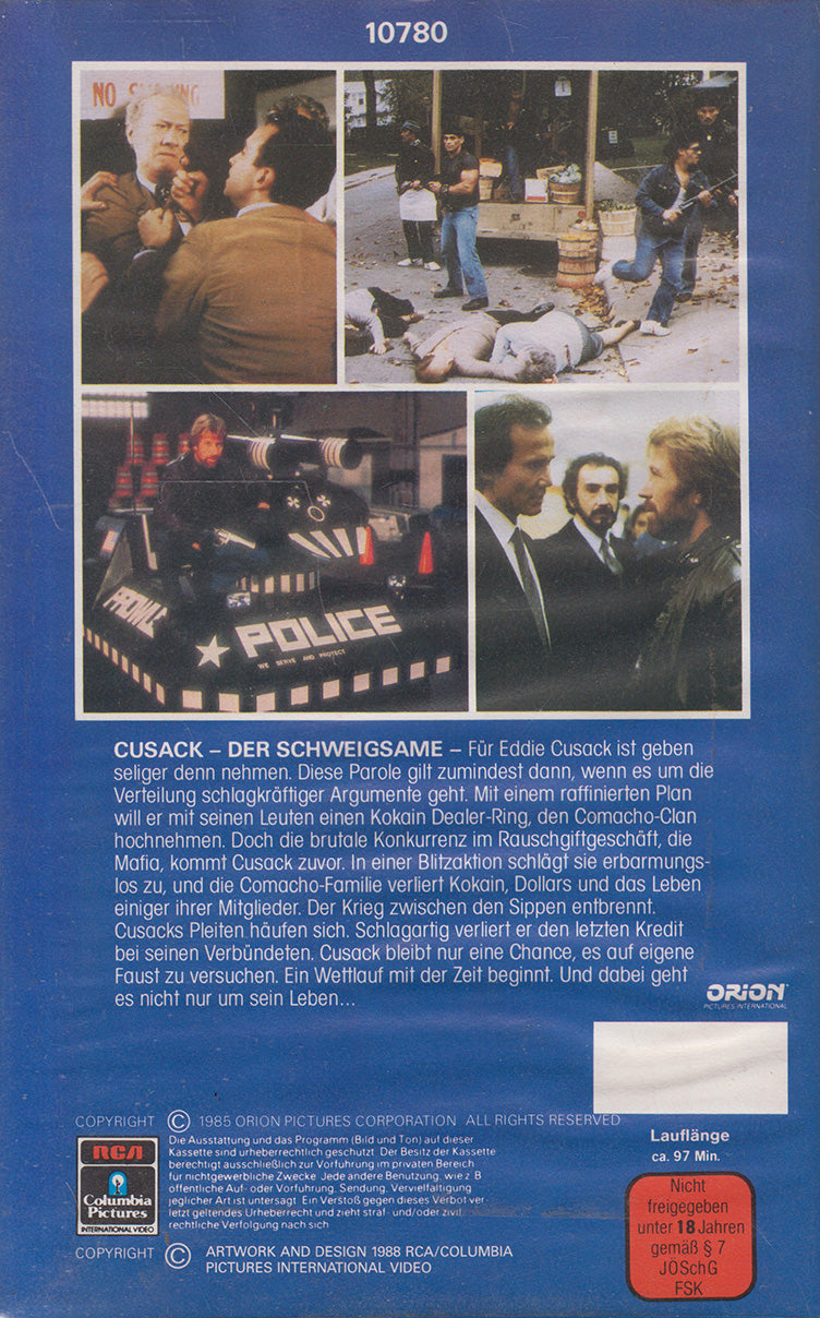 Cusack - L'homme silencieux (VHS - 1988 - DE)