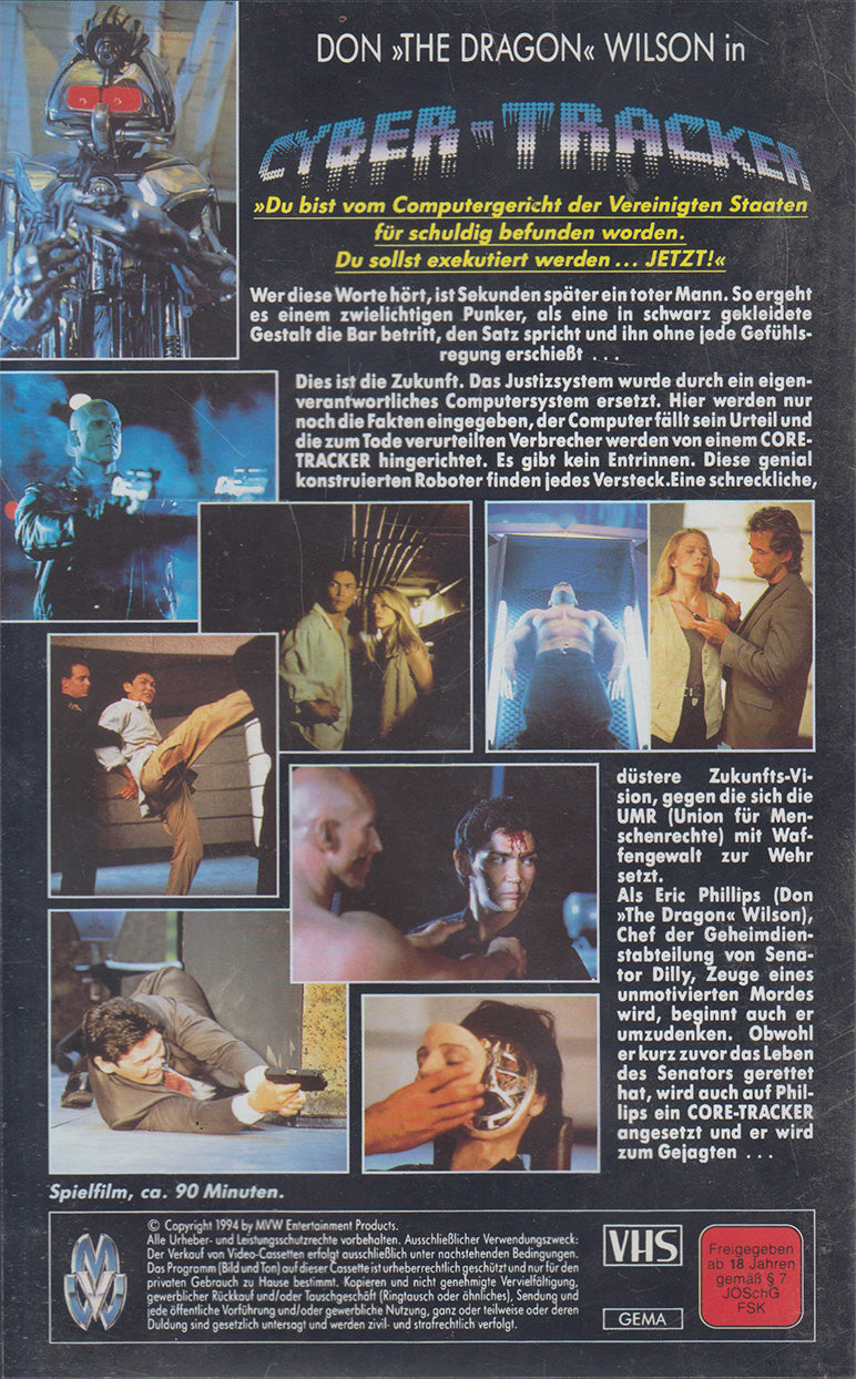 Cyber Tracker (VHS - 1994 - DE)
