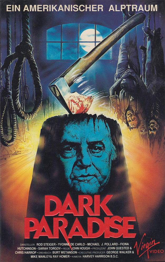 Dark Paradise Virgin Video 1987 VHS Cover front