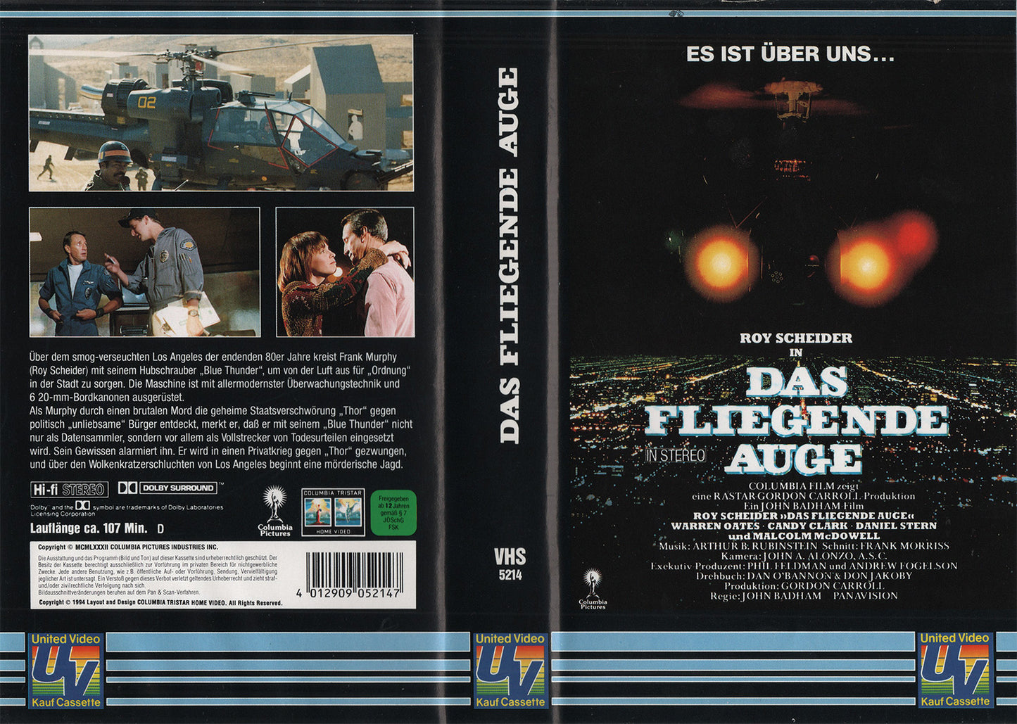 Das fliegende Auge (VHS - 1994 - DE)