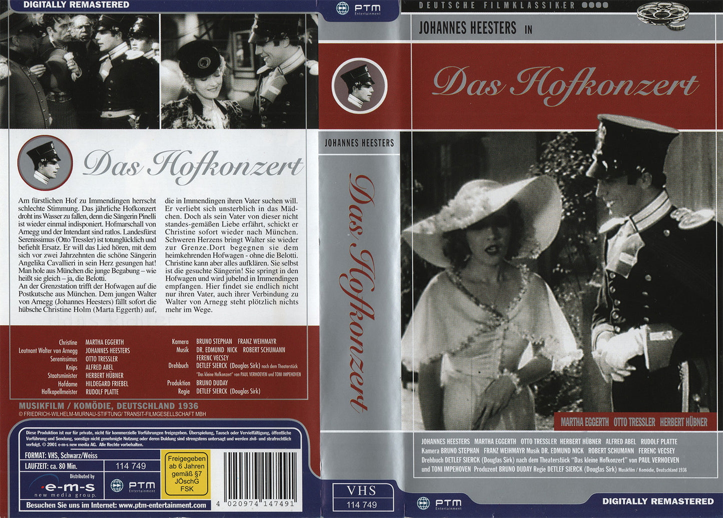 Das Hofkonzert (VHS - 2001 - DE)