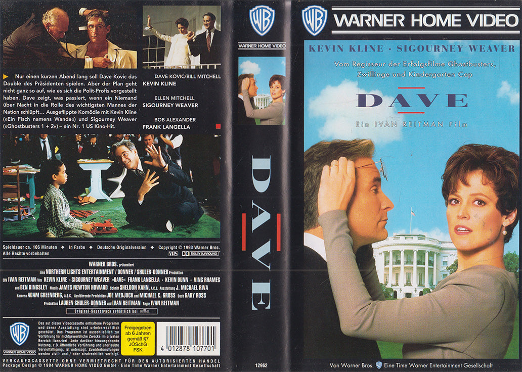 Dave (VHS - 1994 - DE)