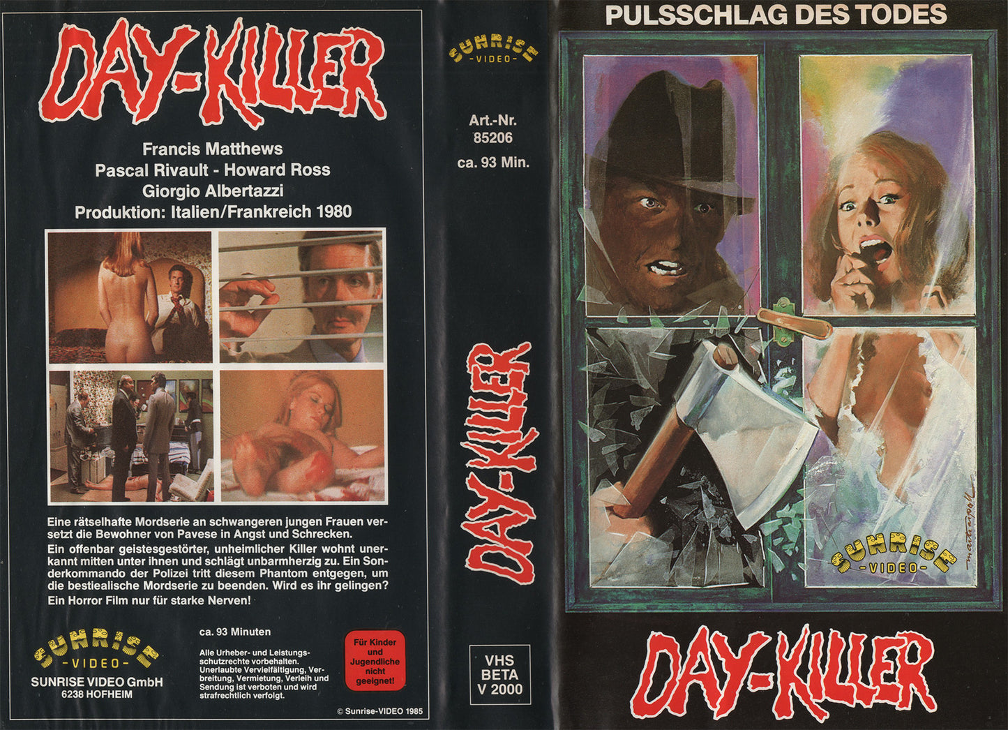 Day-Killer (VHS - 1985 - DE)