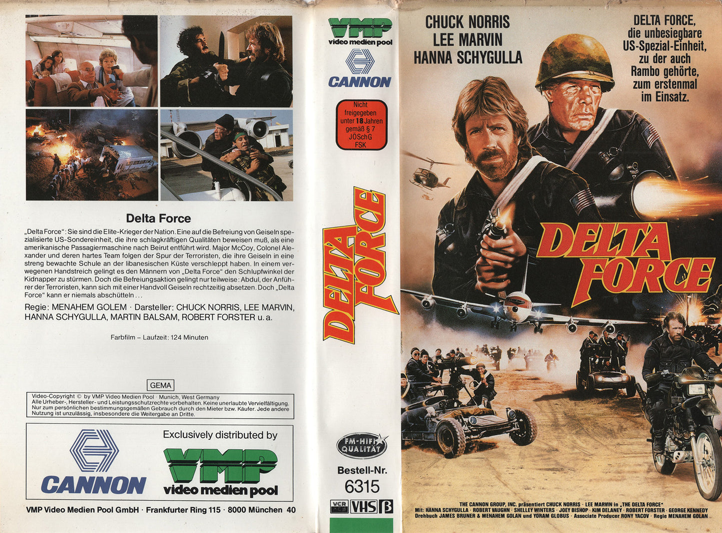 Delta Force (VHS - DE)