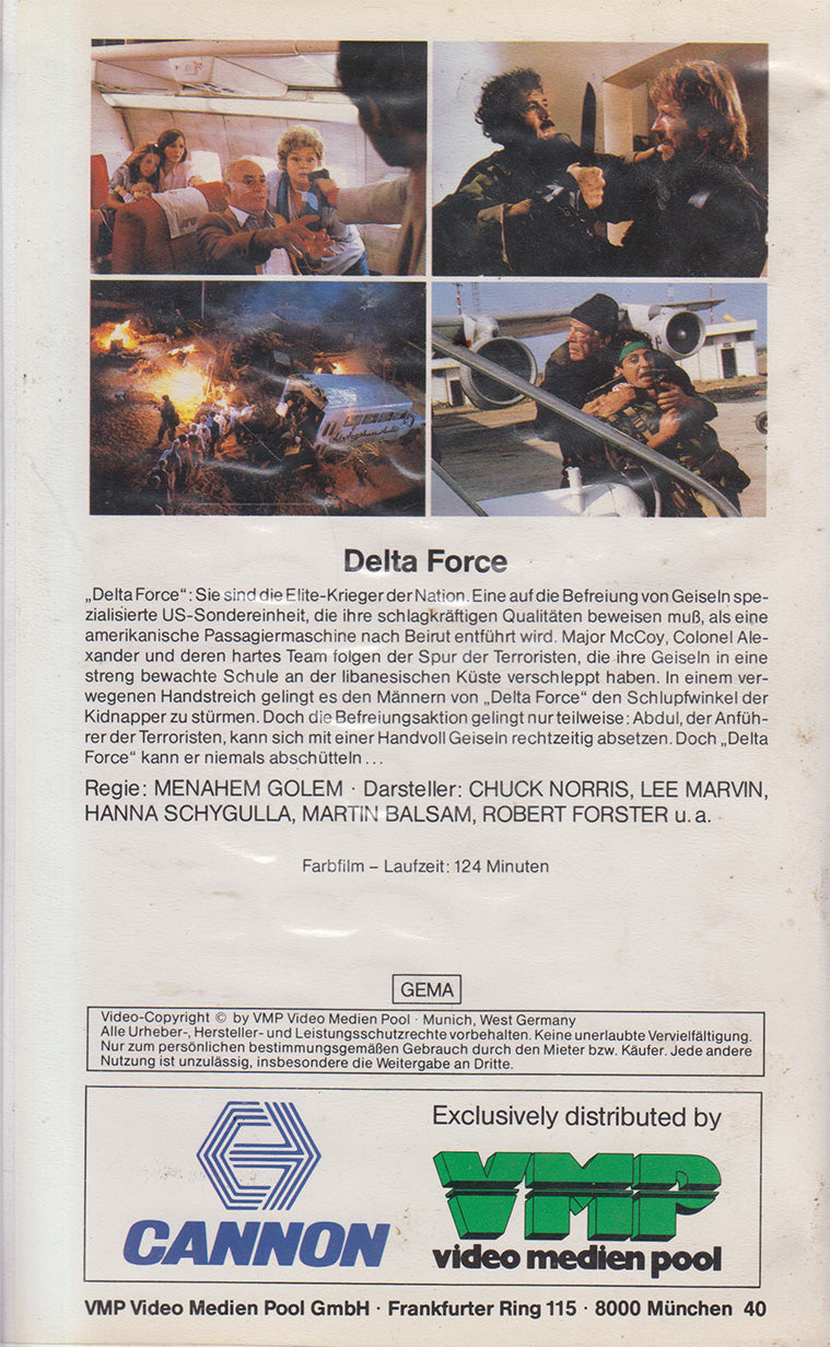 Delta Force (VHS - DE)