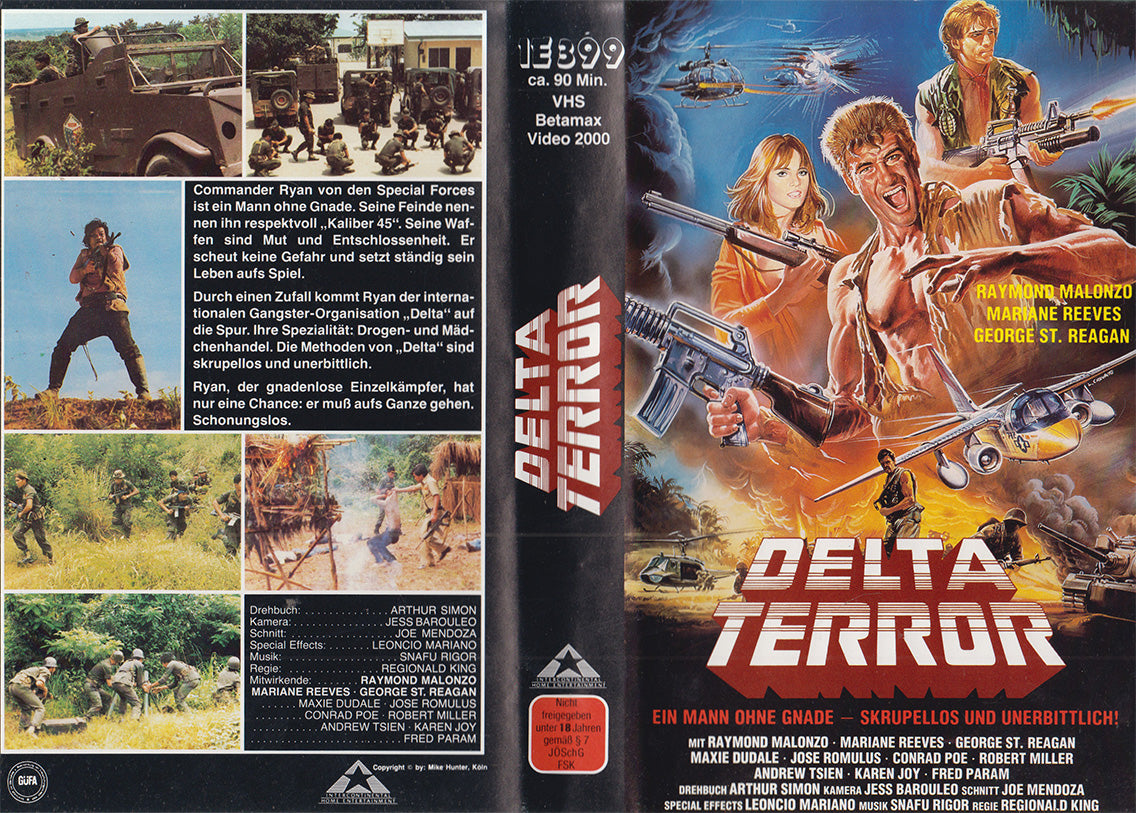 Delta Terror (VHS - DE)