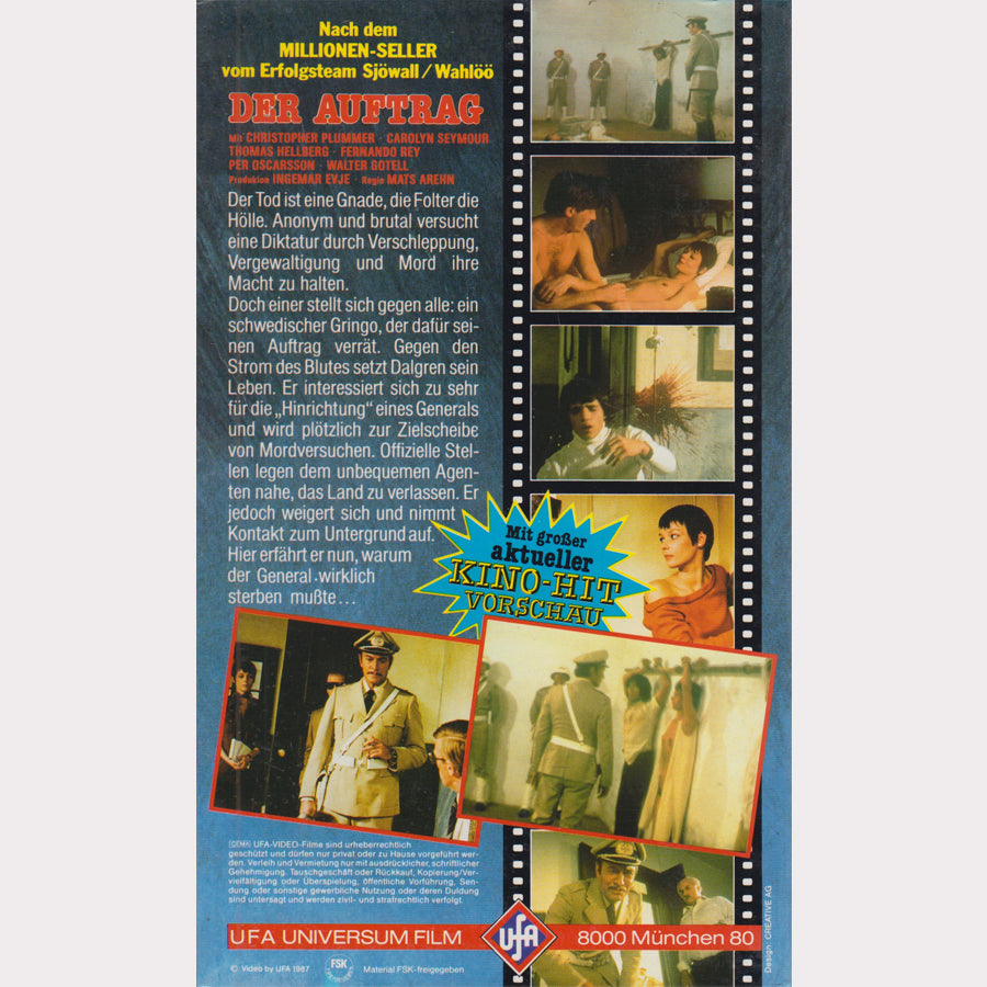 Der Auftrag (VHS - 1987 - DE)