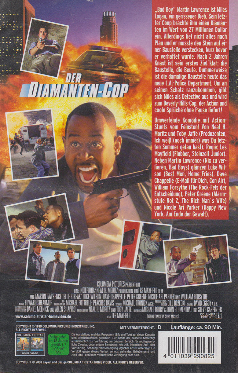 Le Flic de diamant (VHS - 2000 - DE)