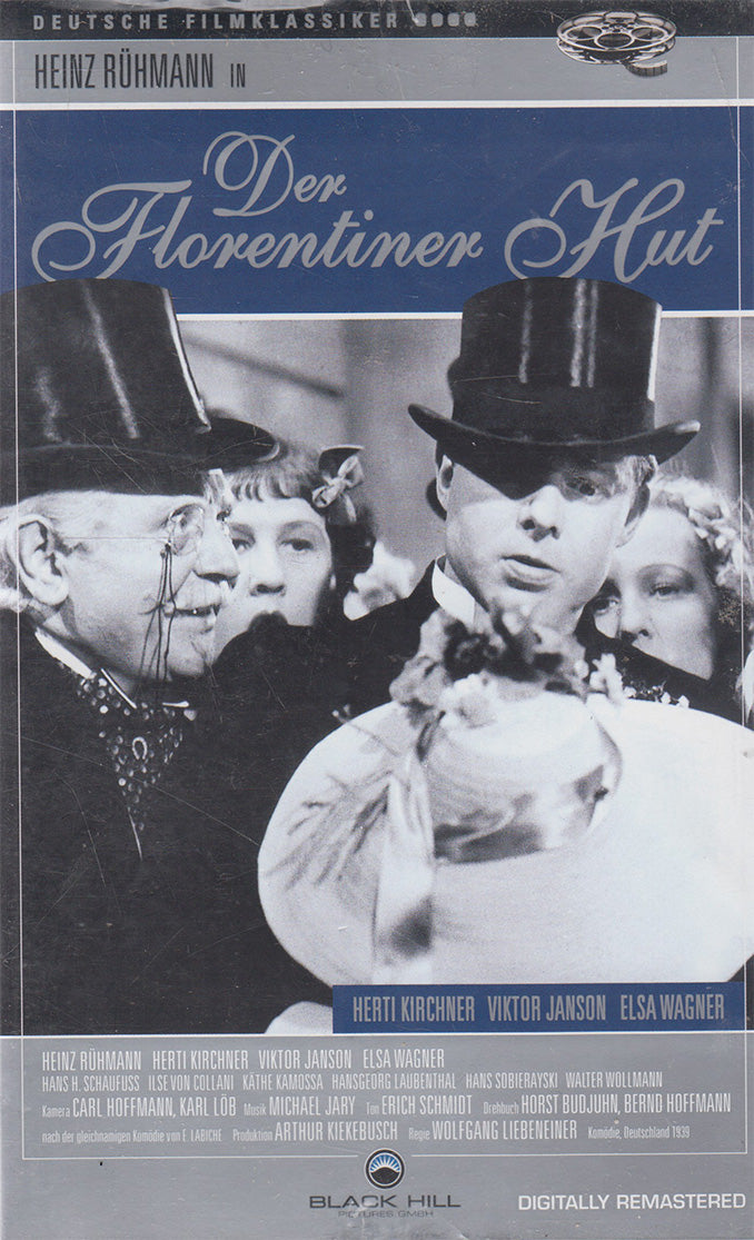 Le chapeau florentin (VHS - DE)