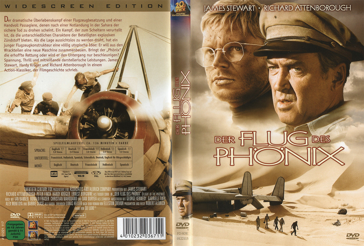 Der Flug des Phönix (DVD - 2003 - DE)