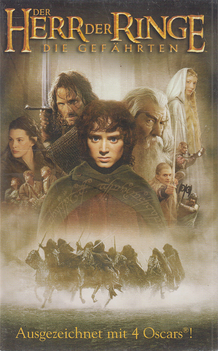 Le Seigneur des Anneaux : La Communauté de l'Anneau (VHS - 2001 - DE)