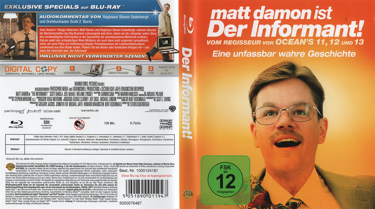 The informant! (Blu-ray - 2010 - DE)
