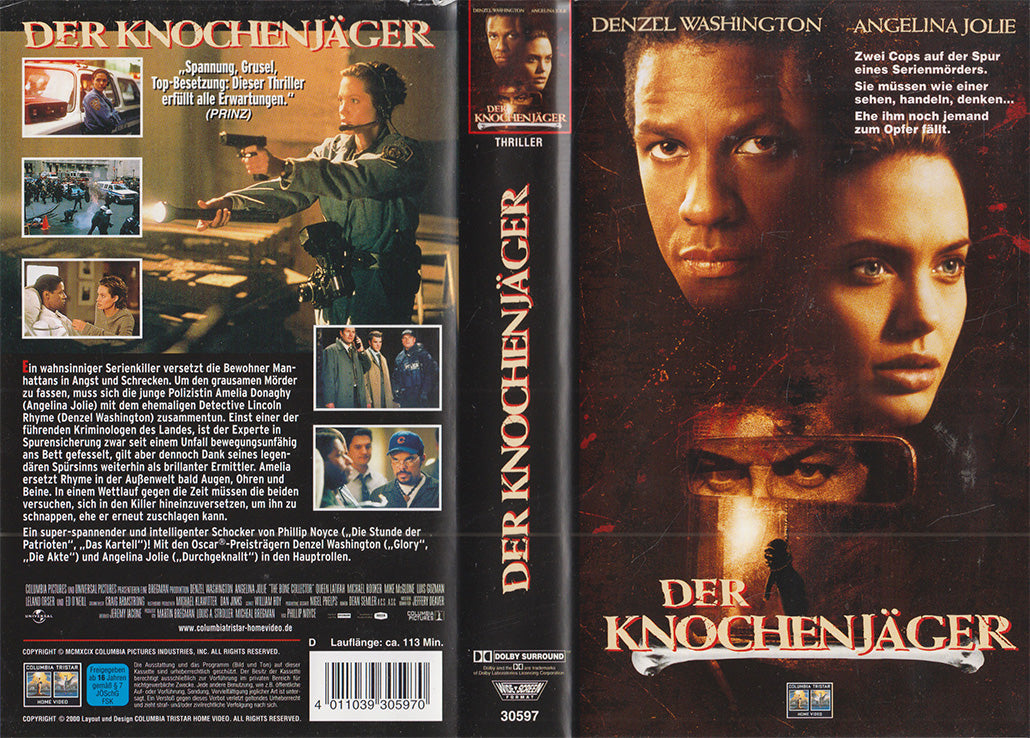 Der Knochenjäger (VHS - 2000 - DE)