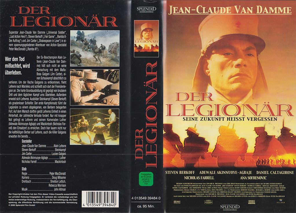Der Legionär (VHS - 2000 - DE)