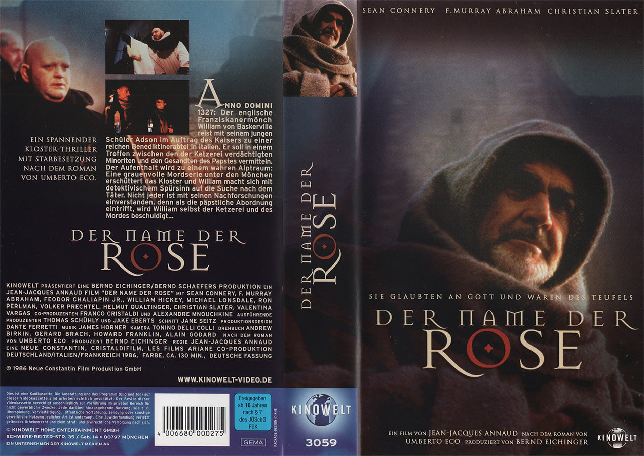 Der Name der Rose (VHS - DE)