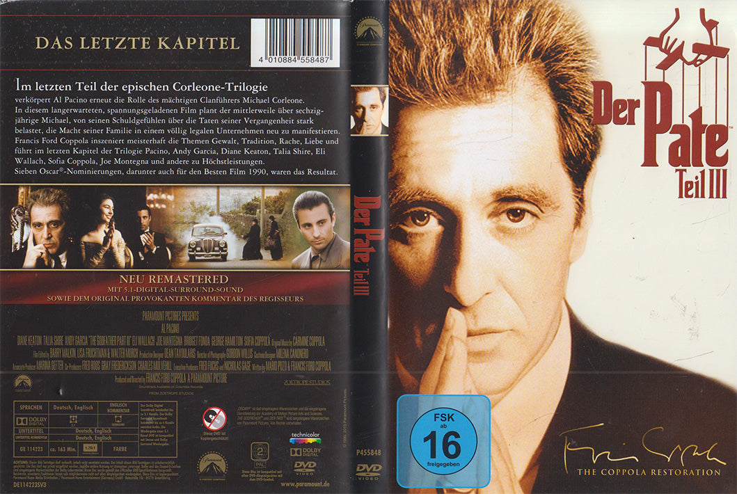 Der Pate - Teil III (DVD - DE)